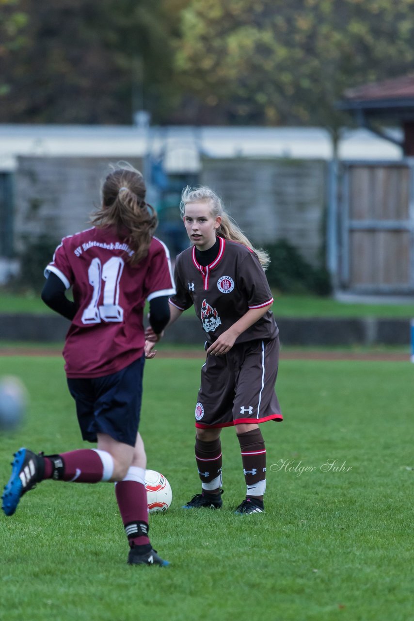 Bild 84 - C-Juniorinnen Halstenbek-Rellingen - St.Pauli : Ergebnis: 0:5